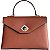 Bolsa Cromia Feminina 1405897 013 Mina - Nocciola (Avelã) - Imagem 1
