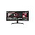 Monitor LG 34WR50QK-B 34 Polgadas WQHD Curvo Ultrawide 100Hz HDMI DP - Preto - Imagem 1