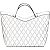 Bolsa Cromia Feminina 1406006 026 Ladies Bag Caraibi Branco - Imagem 1