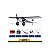 Avião FMS PA-18 Super Cub 1300MM RTF Reflex V3 FMS138R-REFV3 - Imagem 1