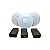 Kit de Access Point Ubiquiti UAP-PRO-3-BR Unifi AP Pro 2.4/5.8GHZ para mais de 200 Clientes 3 Peças - Imagem 1