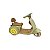 Moto infantil elétrica Vespa 16438 - Imagem 1