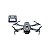 Drone Hetzer AE19 LED RGB com Controle com Tela - Cinza - Imagem 1