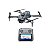Drone Hetzer AE19 com Controle/ Tela/ 90°/ 150 Metros/ 2 Baterias - Prata - Imagem 1