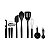 Jogo de Utensílios KitchenAid KQG447BXOBE (15 peças) - Imagem 1