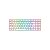 Teclado Gamer Sem Fio Redragon K736W Pro M Nephrite Inglês - Branco - Imagem 1