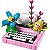 Jogo Lego Creator Typewriter with Flowers 3em1 - 31169 (363 Peças) - Imagem 1