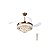 Ventilador de Teto Satellite A-FAN8101 - 78 W - com Luminária - Bivolt - Dourado - Imagem 1