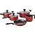 Jogo de Utensílios de Cozinha Multiflon Linha Amora - 40001 (5 peças) - Imagem 1