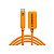 Cabo de extensão USB-C Tether Tools Tetherboost Pro 10 GBPS para câmera - Laranja 4,6 Metros (TBPRO3-Org) - Imagem 1