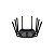 Roteador Wifi 6 Mercusys MR90X AX6000 Banda Dupla Giga 2.5 GBPS - Imagem 1