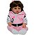 Boneca Corpo de Silicone Urso Panda Rosa V-004 - Imagem 1