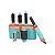 Kit Modelador de Cabelo Enzo Professional EN-4140B 6 Em 1 1400 W 220V - Azul - Imagem 1