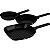 Jogo de Panelas Berlinger Haus Matte Black Collection - BH-8196 (3 peças) - Imagem 1