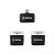 Microfone Boya BY-M1V4 Sem Fio USB-C (2TX+1RX) - Imagem 1