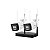 Kit NVS Wifi IP Hikvision 2Câmeras Bullet 2MP+NVR NKS422W0H - Imagem 1