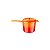 Panela de Ferro Fundido Lava LVYSOS18K20 3.2L 18 CM Laranja - Imagem 1