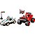 Jogo Lego Carro Silver do Sonic vs. Caminhão Monstro de Knuckles - 77118 (378 peças) - Imagem 1