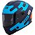 Capacete para Moto Axxis Hummer B Liquer C7 - Tamanho M (57-58) - Azul Fosco - Imagem 1