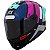 Capacete para Moto Axxis Hummer S Brick C18 - Tamanho L (59-60) - Gloss Flour Pink - Imagem 1