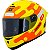 Capacete para Moto Axxis Hummer S Brick C3 - Tamanho XL (61-62) - Gloss Amarelo - Imagem 1