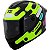 Capacete para Moto Axxis Hummer S Liquer B13 - Tamanho M (57-58) - Gloss Flour Amarelo - Imagem 1
