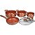 Jogo de Utensílios de Cozinha Doral Kitchen Montecarlo - Cobre (7 peças) - Imagem 1
