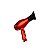 Secador de Cabelo Taiff Fox Ion 3 2200W 110V 50/60Hz Vermelho - Imagem 1