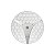 Roteador Mikrotik Routerboard LHG-5AXD WIFI6 24.5DBI 20KM (LHG 5 Ax) - Imagem 1