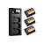 Kit K&F FZ100 3 Baterias + Carregador 28.00038 - Imagem 1