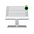 Suporte para Laptop Razer Stand Chroma Nasa Package Branco - RC21-02330200-R3U1 - Imagem 1