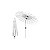 Guarda-sol de Jardim KPM FD1000060 2,7 x 2,4 m Branco - Imagem 1