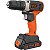 Furadeira Parafusadeira Black+Decker BCD702C1-B2 20V 10mm - (x1 Bateria) - Imagem 1