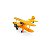 Avião Wltoys Beech D17S EPP 4CH Biplano 3D/6G Amarelo A300 - Imagem 1
