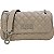 Bolsa Choice KL003 Bege/Prata - Feminina - Imagem 1