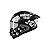 Capacete Axxis Fenix Angry Face B2 - Fechado - Tamanho L - Fosco - Imagem 1