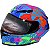 Capacete para Moto LV Cool Helmets P7 - Tamanho XL (61-62) Estampa de Palma - Imagem 1