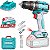 Furadeira Parafusadeira - Total TIDLI208682 20V (x2 Baterias) 220V-50/60Hz - Imagem 1