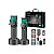 Kit Cortador de Cabelo e Aparador Voyager VGR V-885S2 Recarregável - Verde - Imagem 1