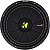 Subwoofer Kicker 15" 44CWCD154 - 1200 Watts (caixa feia) - Imagem 1