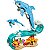 Kit Lego Criador Lindos Golfinhos 3 em 1 - 31378 (542 peças) - Imagem 1
