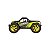 Automodelo Carro Elétrico Hard 4WD 144002 - Escala 1/14 - 50 KM/H - Recarregável - com Controle - Preto - Imagem 1