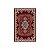 Tapete Turco Turquesa 1,40 X 2,00 M Vermelho - Imagem 1