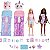 Kit Muñecas Barbie Cutie Reveal Slumber Party HRY15 - Mattel - Imagem 1