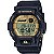Relógio Casio Digital GD-350GB-1DR - Preto/Dourado - Imagem 1