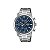 Relógio Casio Dress MTP-E510D-2A2VDF Analógico Masculino - Azul/Prata - Imagem 1