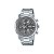 Relógio Casio MTP-E510D-8AVDF Analógico Masculino - Cinza Escuro/Prata - Imagem 1