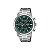 Relógio Casio MTP-E510D-3AVDF Analógico Masculino - Verde/Prata - Imagem 1
