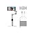 Suporte Estabilizador INSTA360 Flow 2 Standard Bundle para Smartphone - Cinza - Imagem 1