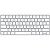 Teclado Mágico Apple (USB-C) MXCL3LL A3203 Idiomas (caixa feia) - Imagem 1
